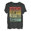 Legendär seit August 1940 82. Geburtstag T-Shirt