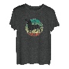 Retro Dackel Hund Dachshund Teckel Haustier Tier Geschenk T-Shirt