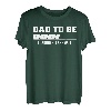 Herren Dad To Be Loading 2021 Geschenk Vatertag Vater Papa Papi T-Shirt