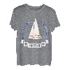 Herren Papitän | Papa und Kapitän Lustiges Segeln Boot Vatertag T-Shirt