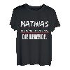 Mathias Name Lustiger Spruch Shirt Vorname Geschenk t shirt! T-Shirt