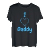 I Love Daddy DDLG BDSM Fetisch Abdl LittleSpace Geschenk T-Shirt