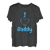 I Love Daddy DDLG BDSM Fetisch Abdl LittleSpace Geschenk T-Shirt