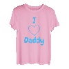 I Love Daddy DDLG BDSM Fetisch Abdl LittleSpace Geschenk T-Shirt