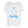 I Love Daddy DDLG BDSM Fetisch Abdl LittleSpace Geschenk T-Shirt