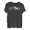 EKG Herzschlag Airedale Terrier Waterside Bingley Puls T-Shirt