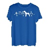 EKG Herzschlag Airedale Terrier Waterside Bingley Puls T-Shirt