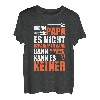 Herren Wenn Papa es nicht reparieren kann dann kann es keiner T-Shirt