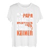 Herren Wenn Papa es nicht reparieren kann dann kann es keiner T-Shirt