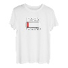 Papa Von Zwei Söhnen Leerer Akku Batterie für Vater Männer T-Shirt