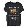 Faultier Shirt Wake Me Up When Winter Is Over Lustige Faultiere T-Shirt