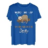 Faultier Shirt Wake Me Up When Winter Is Over Lustige Faultiere T-Shirt