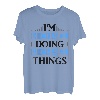 Herren I'm Michael Doing Michael Things Vornamen Spruch Geschenk T-Shirt