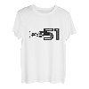 Ich liebe S 51 Oldtimer Moped Simson S51 T-Shirt
