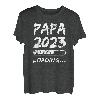 Herren Papa 2023 loading lustiges Shirt für Vater zum Vatertag T-Shirt