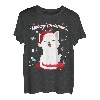 Weihnachten Kätzchen Nikolaus Mütze Winter Wunderland T-Shirt