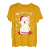 Weihnachten Kätzchen Nikolaus Mütze Winter Wunderland T-Shirt