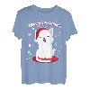 Weihnachten Kätzchen Nikolaus Mütze Winter Wunderland T-Shirt