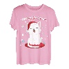 Weihnachten Kätzchen Nikolaus Mütze Winter Wunderland T-Shirt