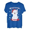 Weihnachten Kätzchen Nikolaus Mütze Winter Wunderland T-Shirt