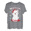 Weihnachten Kätzchen Nikolaus Mütze Winter Wunderland T-Shirt