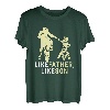 Motocross Vater Und Sohn Bike Motorrad Sohn Bikerin Geschenk T-Shirt