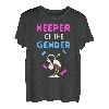 Keeper Of Gender Baby Gender Reveal Männer Frauen Mama Papa Geschenk T-Shirt