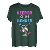Keeper Of Gender Baby Gender Reveal Männer Frauen Mama Papa Geschenk T-Shirt