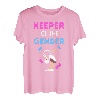Keeper Of Gender Baby Gender Reveal Männer Frauen Mama Papa Geschenk T-Shirt