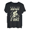 T-Shirt E-Bike Fahrrad E Bike Elektrofahrrad Rentner Spruch