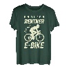 T-Shirt E-Bike Fahrrad E Bike Elektrofahrrad Rentner Spruch