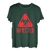 Infected Biohazard Symbol | Zombie Apokalypse T-Shirt