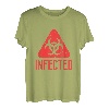 Infected Biohazard Symbol | Zombie Apokalypse T-Shirt