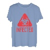 Infected Biohazard Symbol | Zombie Apokalypse T-Shirt