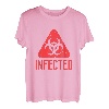 Infected Biohazard Symbol | Zombie Apokalypse T-Shirt