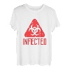 Infected Biohazard Symbol | Zombie Apokalypse T-Shirt