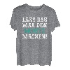 Herren Lass Das Mal Den Moritz Machen Lustiger Spruch Name Moritz T-Shirt