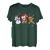 Tanzender Santa Claus - Dabbing Weihnachtsmann Weihnachten T-Shirt
