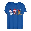 Tanzender Santa Claus - Dabbing Weihnachtsmann Weihnachten T-Shirt