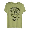 65. Geburtstag Geschenk Mann Mythos Legende Jahrgang 1958 T-Shirt
