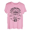 65. Geburtstag Geschenk Mann Mythos Legende Jahrgang 1958 T-Shirt