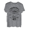 65. Geburtstag Geschenk Mann Mythos Legende Jahrgang 1958 T-Shirt