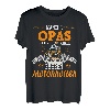 Herren Manche Opas spielen Schach, coole Opas fahren Motorroller T-Shirt