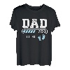 Herren Dad 2023 loading for pregnancy ankündigung T-Shirt