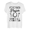 Herren Hufschmied Herren Hufeisen Werkzeug Hufschmied Vater Papa T-Shirt