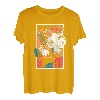 Japanische Kunst Katze Samurai Ninja Katana Kendo Schwert T-Shirt