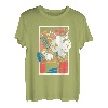 Japanische Kunst Katze Samurai Ninja Katana Kendo Schwert T-Shirt