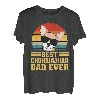 Best Chihuahua Hund Welpe Retro Papa Vater Dad Mann Geschenk T-Shirt