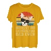 Best Chihuahua Hund Welpe Retro Papa Vater Dad Mann Geschenk T-Shirt