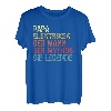 Herren Papa Elektriker Vater Vatertag Lustiger Spruch T-Shirt